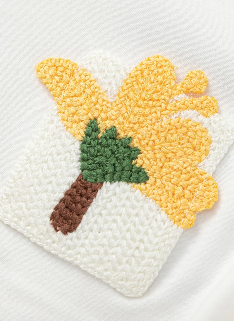 Balabala White Toddler Girls Round v-neck long-sleeved T-shirt for Women | Best Price UAE